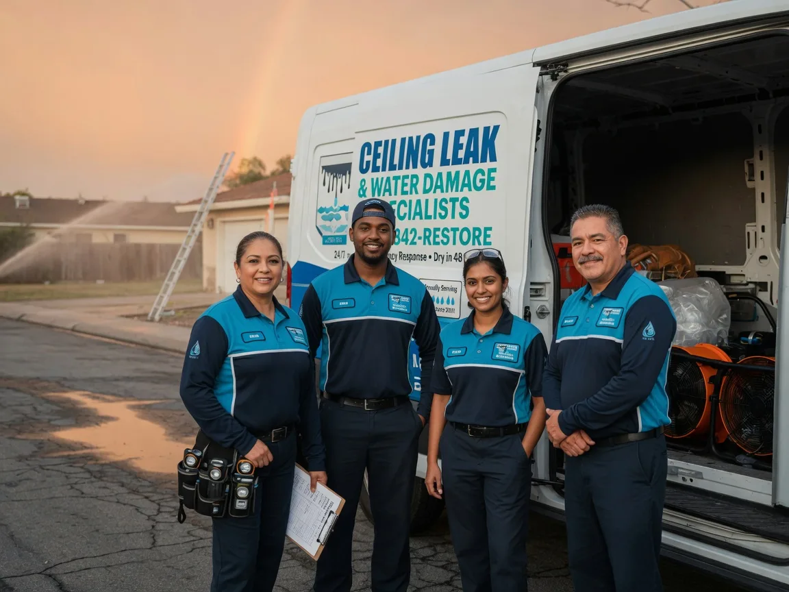 Ceiling Leak Cleanup company in Richlandtown, PA