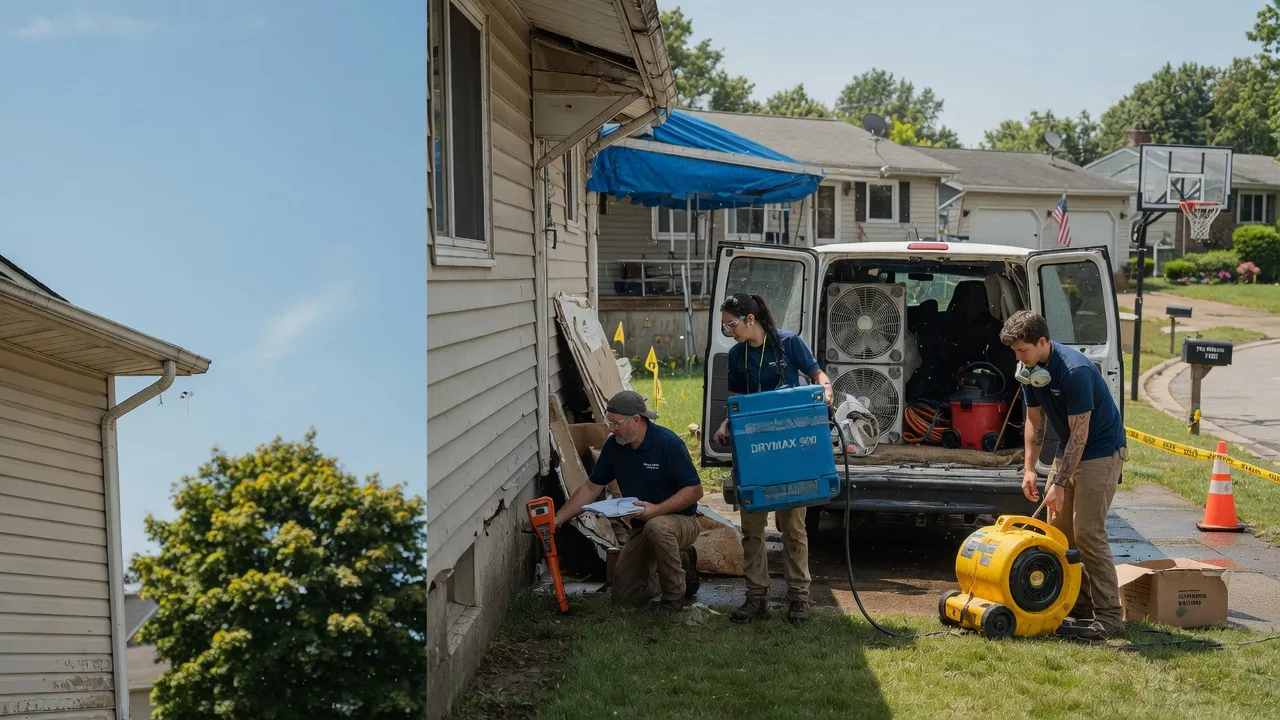 Ceiling Leak Cleanup in Richlandtown, PA near me