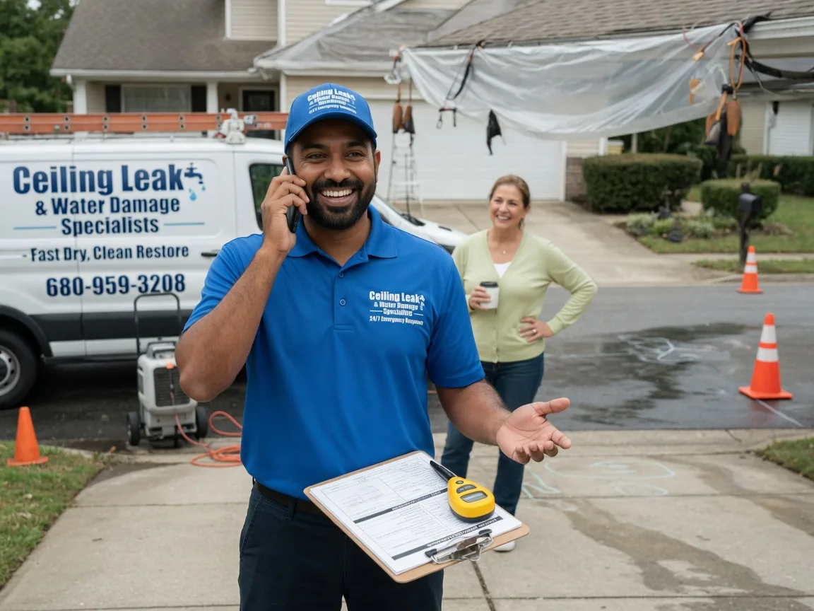Ceiling Leak Cleanup Richlandtown, PA FAQs